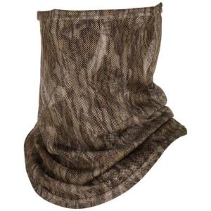 Ol' Tom Men's Mossy Oak Bottomland Performance Mesh Half Mask - Mossy Oak Bottomland One Size Fits Most 