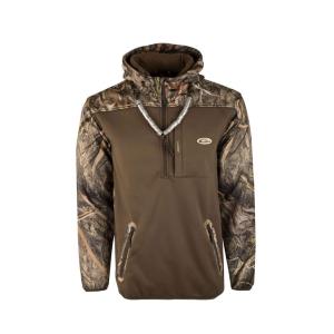 Drake Waterfowl Systems MST Endurance Soft Shell Hoodie for Men - Mossy Oak Shadow Grass Habitat - L DW2660-022-3