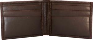 Cameleon S&w Men's Front Pockt Bi-fold Wallet Brown 659806493525