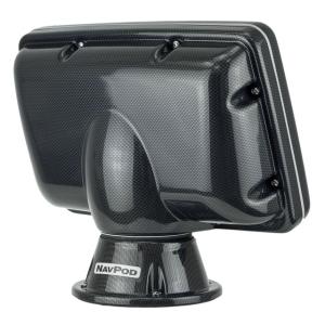 NavPod PP4500-01 PowerPod Pre-Cut f/Garmin echoMAP 72sv/73sv/74sv/75sv/72dv/73dv/74dv/75dv - Carbon Black, PP4500-01-C