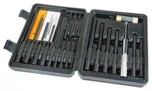 Wheeler Engineering Master Roll Pin Punch Set 18 Piece 661120001409