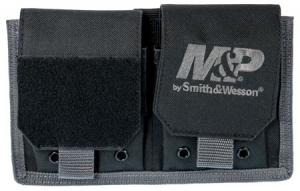 M&P Accessories 110178 Pro Tac Mag Pouch Black Nylon 8.5" x 5.25" x 1.5" External 110178