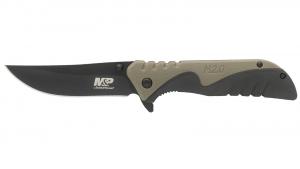 Smith &amp; Wesson M&amp;P Ultra Linerlock Tactical EDC Folding Knife 3.5-inch ODG 661120076216