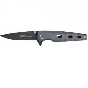 Smith &amp; Wesson M&amp;P Bodyguard UG Linerlock EDC Folding Knife 2.75-inch Titanium-Gray 1100068