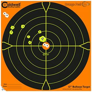 Caldwell 810099 Orange Peel Bulls-Eye 100 Sheets, 8" 810099