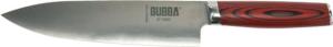 Bubba Blade Chef Kitchen Knife, 8in, Stainless Steel, Rosewood G10 Handle, 1114253