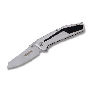Schrade SCH705 Folding Knife 9Cr18MoV Stainless Steel Blade Anodized Aluminium Handle Black Rubber Insert 661120413509