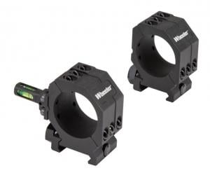 Wheeler Engineering Picatinny Rail Scope Rings, 34mm, Low, Black, 1099951