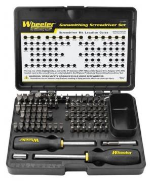 Wheeler 89 Piece Deluxe Gunsmithing Screwdriver Kit 562194 661120621942