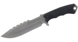 Schrade Delta Class Extreme Survival Fixed Blade Knife 6" AUS-10 Gray Drop Point Blade G10 Handles 661120650904
