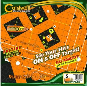 Caldwell 12in Sight-In Target, 5 Sheets, 1166104