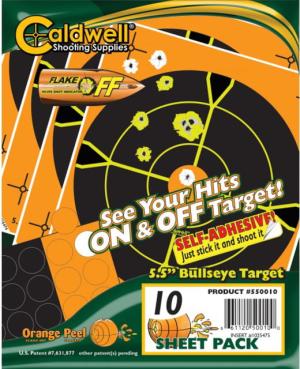 Caldwell 5.5in Bullseye Target, 10 Sheets, 1166107