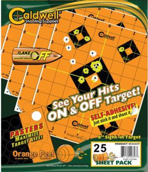 Caldwell 8in Sight-In Target, 25 Sheets, 1166103