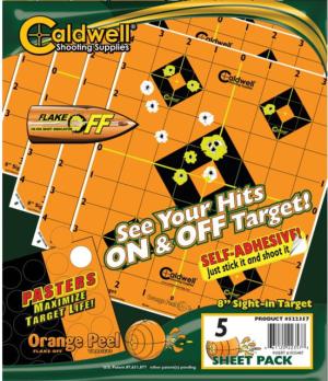 Caldwell 8in Sight-In Target, 5 Sheets, 1166102