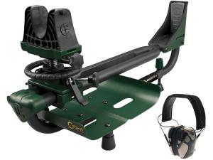 Caldwell Lead Sled DFT 2 Rifle Shooting Rest with E-Max Pro Electronic Earmuffs - 590555