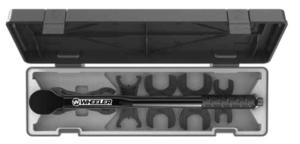 Wheeler Engineering Delta Series Wrench Complete AR Crowfoot Set, Black, 1196191 661120749295
