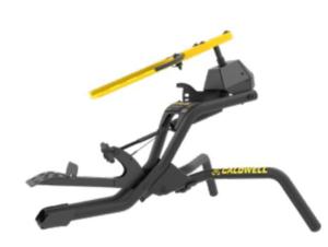 Caldwell Claymore Solo Clay Target Thrower, Gray/Yellow, 4002777 661120750543