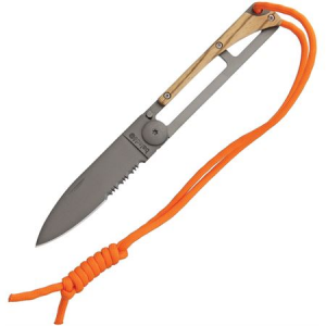 Baladeo Knives O320 Papagayo Skinny Folder Part Serrated Linerlock Pocket Knife