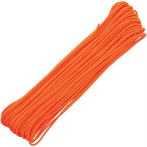 Parachute Cords 1152 100 Feet Tactical Paracord Neon Orange 663642332184