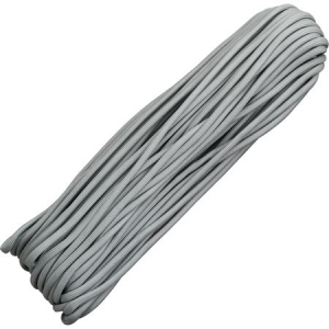 Parachute Cords RG001H Gray 100 ft. Parachute Cord with Nylon Construction 663642550113