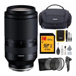 Tamron 70-180mm f/2.8 Di III VXD Lens for Full-Frame and APS-C Sony E-Mount with Accessory Bundle 663701833348
