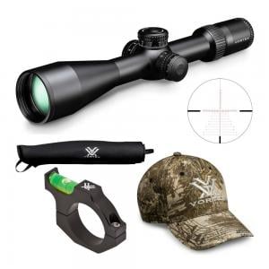 Vortex Strike Eagle 5-25x56 EBR-7C MOA scope with Bubble Level, Case, and Hat 663701859140