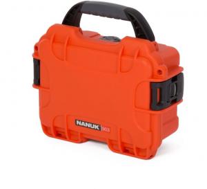 Nanuk 903 Hard Plastic Waterproof Case, Orange 903-1003