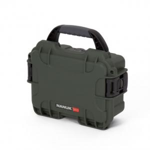 Nanuk 903 Hard Plastic Waterproof Case, Olive 903-1006