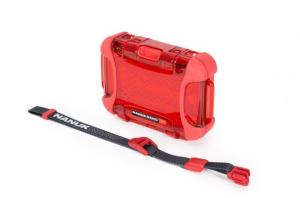 Nanuk 310 Nano Small Protective Case,5.9x4.3x1.7in,Red 310-0009