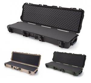 Nanuk 995 XL Rifle Protective Case, 55.1 x 17.3 x 6.6in, w/ 3-Part Foam Insert, Tan, 995-1000 9951000