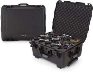 Nanuk 950 Case with Foam Insert for 15UP Pistols, Black, 950-15UP1 95015UP1