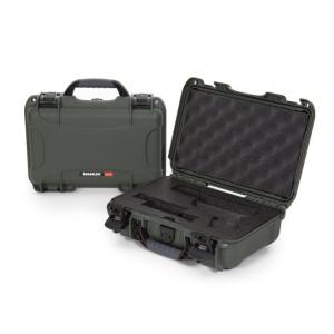 Nanuk 909 Case with Foam for Glock, Olive, Small, 909-GLOCK6 909GLOCK6