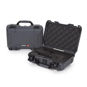 Nanuk 909 Case with Foam for Glock, Graphite, Small, 909-GLOCK7 909GLOCK7