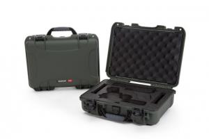 Nanuk Hard Gun Case W/Foam Insert For Glock 2Up, Olive, Medium, 910-GLOCK6 910GLOCK6