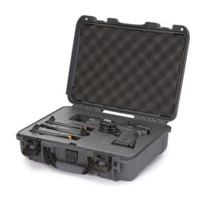 Nanuk Case 910 w/Foam For Pistol Optic Ready, Graphite, Medium, 910S-080GP-0A0-21312 910S080GP0A021312