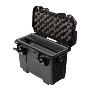 Nanuk T30 Top Loader Case for Cameras and Lenses with Lid Stay and Tray and Rigid Divider (Black) T30S-170BK-0A0
