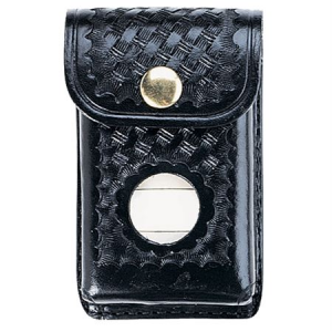 Aker Leather Model 584 Body Alarm Case | Brass | LAPoliceGear.com 666406007304