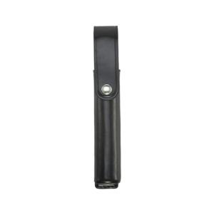 Aker Leather Model 556 Flashlight Holder, Plain, Hidden Snap, Hidden Snap, Large, A556LED-BP-HS 666406084015