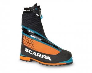 Scarpa Phantom Tech Mountaineering Boot, Black/Orange, 38.5, 87410/210-BlkOrg-38.5