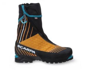 Scarpa Phantom Tech Mountaineering Shoes, Black/Bright Orange, 43.5, 87425/210-BlkBorg-43.5