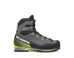 Scarpa Manta Tech GTX Mountaineering Shoes - Men's, Shark/Lime, 42 EU, 87506/201-SrkLim-42
