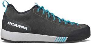 Scarpa Gecko Approach Shoes - Mens, Shark/Azure, 41.5, 72602/351-SrkAzr-41.5