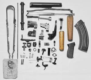 Zastava Arms M70 AB2 Parts Kit Underfolder Grade 2 Military Surplus Good Condition