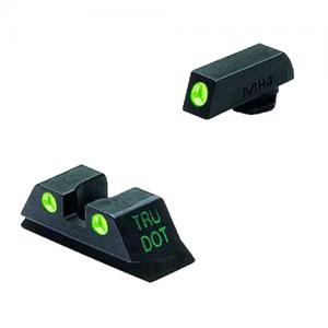 MeproLight Tru-Dot Sure Shot Tritium Night Sights Glock 9mm .40 SW Green Green 10224 669278102245