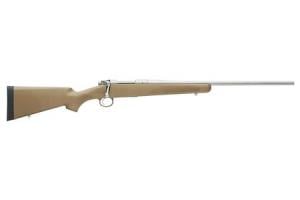 KIMBER Hunter 7mm-08 Remington Bolt-Action Rifle with FDE Composite Stock and Stainless Steel barrel 669278307909