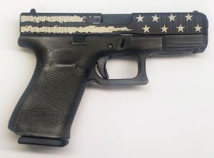 GLOCK 19 GEN5 9MM BLK FLAG 10RD