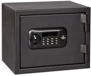 Bulldog BD1090F Personal Digital Fire Vault Electronic/Key Keypad Black Steel BD1090F