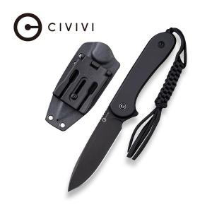 CIVIVI Elementum Fixed Blade Black G-10 672975137434