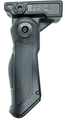 Tdi Arms Folding Grip 5 Positions - Battery Compartment, Black, FFG4B-BL