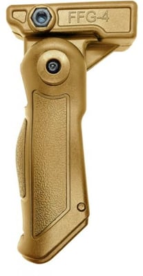 Tdi Arms Folding Grip 5 Positions - Battery Compartment, Khaki, FFG4B-K